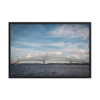 Bridges of Jacksonville Florida 2 Landscape Photo Framed Wall Art Print
