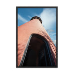 Jupiter Lighthouse Against Sky Landscape Photo Framed Wall Art Print
