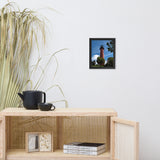 Jupiter Lighthouse 2 Color Framed Photo Paper Wall Art Prints
