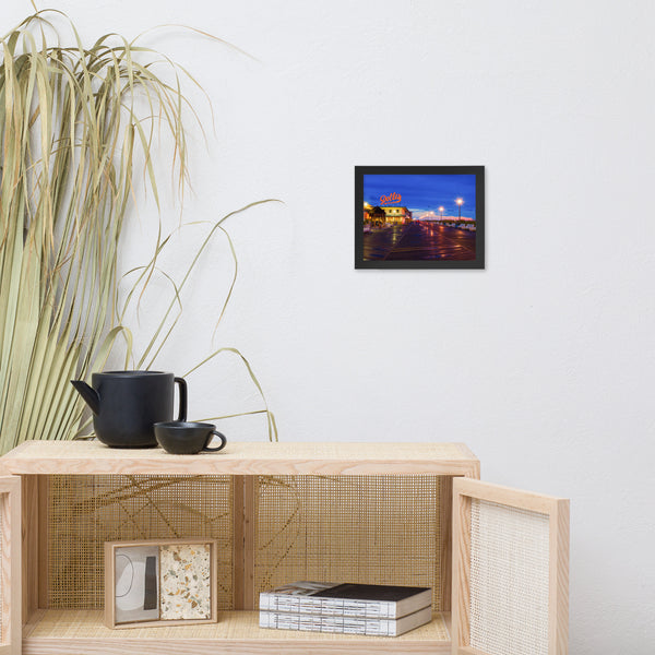 Early Morning at Dolles Urban Landscape Photo Framed Wall Art Print