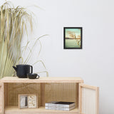 Golden Dreams Botanical Nature Photo Framed Wall Art Print