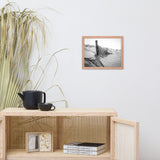 High Key Dunes Coastal Landscape Framed Photo Paper Wall Art Prints