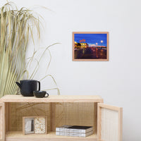 Early Morning at Dolles Urban Landscape Photo Framed Wall Art Print