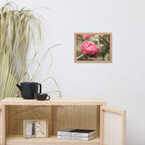 Perfect Petals Colorized Floral Nature Photo Framed Wall Art Print