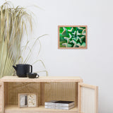 Succulent Botanical Nature Photo Framed Wall Art Print
