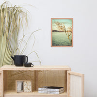 Golden Dreams Botanical Nature Photo Framed Wall Art Print