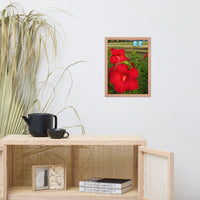 The Riverfront 2 Floral Nature Photo Framed Wall Art Print