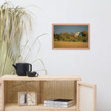 Abandoned Barn In The Trees Framed Photo Paper Wall Art Prints