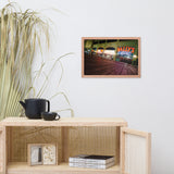 Low On The Boards Urban Landscape Photo Framed Wall Art Print