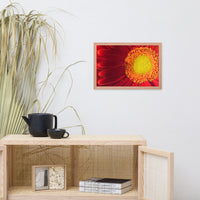 Nature's Beauty Floral Nature Photo Framed Wall Art Print
