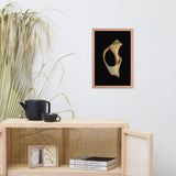 States of Erosion Image 2 Whelk Shell Coastal Nature Photo Framed Wall Art Print