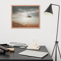 Abandoned West Pier Framed Wall Art Prints