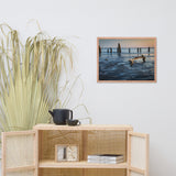 Driftwood And Sandbars Landscape Framed Photo Paper Wall Art Prints