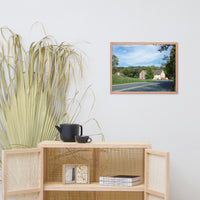 Greenbank Mill Summer Rural Landscape Framed Photo Paper Wall Art Prints