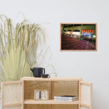 Low On The Boards Urban Landscape Photo Framed Wall Art Print