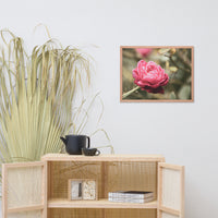 Perfect Petals Colorized Floral Nature Photo Framed Wall Art Print