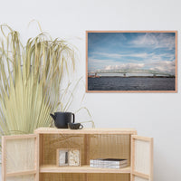 Bridges of Jacksonville Florida 2 Landscape Photo Framed Wall Art Print