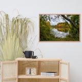 Lost In Autumn Color Landscape Framed Photo Paper Wall Art Prints