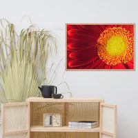 Nature's Beauty Floral Nature Photo Framed Wall Art Print