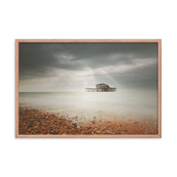 Abandoned West Pier Framed Wall Art Prints
