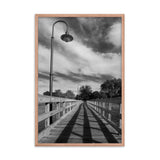 Follow the Lines Rural Landscape Framed Photo Paper Wall Art Prints