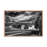 Greenbank Mill Summer in Black and White Framed Photo Paper Wall Art Prints