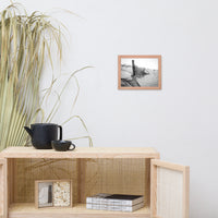 High Key Dunes Coastal Landscape Framed Photo Paper Wall Art Prints