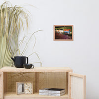 Low On The Boards Urban Landscape Photo Framed Wall Art Print