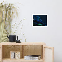 Ben Franklin Bridge Urban Landscape Photo Framed Wall Art Print
