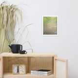 Early Morning Fog on the River Landscape Framed Photo Paper Wall Art Prints
