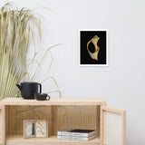 States of Erosion Image 2 Whelk Shell Coastal Nature Photo Framed Wall Art Print