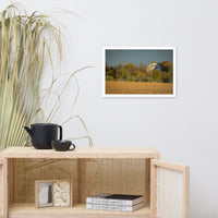 Abandoned Barn In The Trees Framed Photo Paper Wall Art Prints
