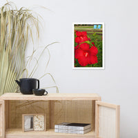 The Riverfront 2 Floral Nature Photo Framed Wall Art Print
