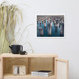 Melbourne Princes Pier Cool Breeze Effect Framed Wall Art Prints