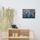 Melbourne Princes Pier Cool Breeze Effect Framed Wall Art Prints