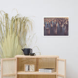 Melbourne Princes Pier Subtle Vintage Shadow Effects Framed Wall Art Prints