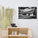 Greenbank Mill Summer in Black and White Framed Photo Paper Wall Art Prints