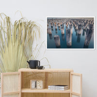 Melbourne Princes Pier Cool Breeze Effect Framed Wall Art Prints