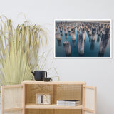 Melbourne Princes Pier Cool Breeze Effect Framed Wall Art Prints