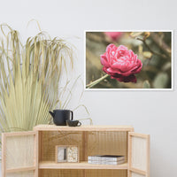 Perfect Petals Colorized Floral Nature Photo Framed Wall Art Print