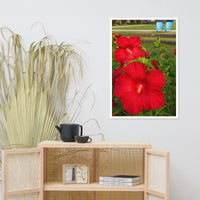 The Riverfront 2 Floral Nature Photo Framed Wall Art Print