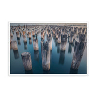 Melbourne Princes Pier Cool Breeze Effect Framed Wall Art Prints