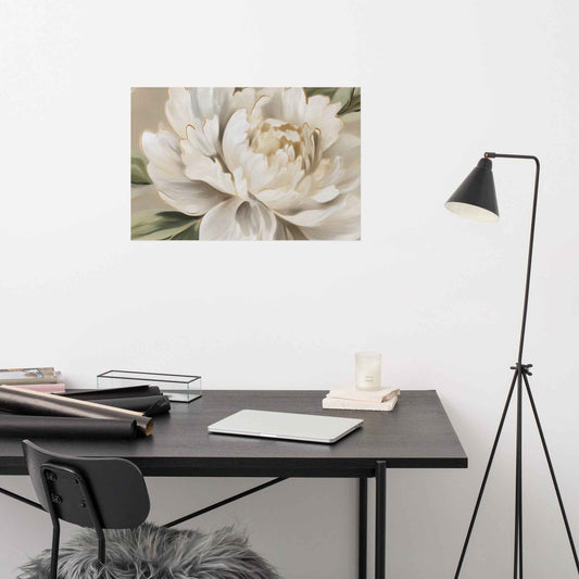 A Whisper of Spring Digital Artwork Peonies Painting Floral Loose Art Print