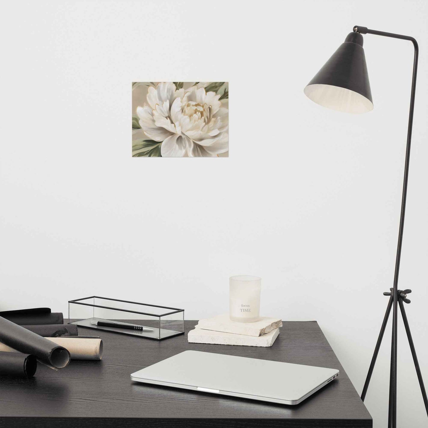 A Whisper of Spring Digital Artwork Peonies Painting Floral Loose Art Print