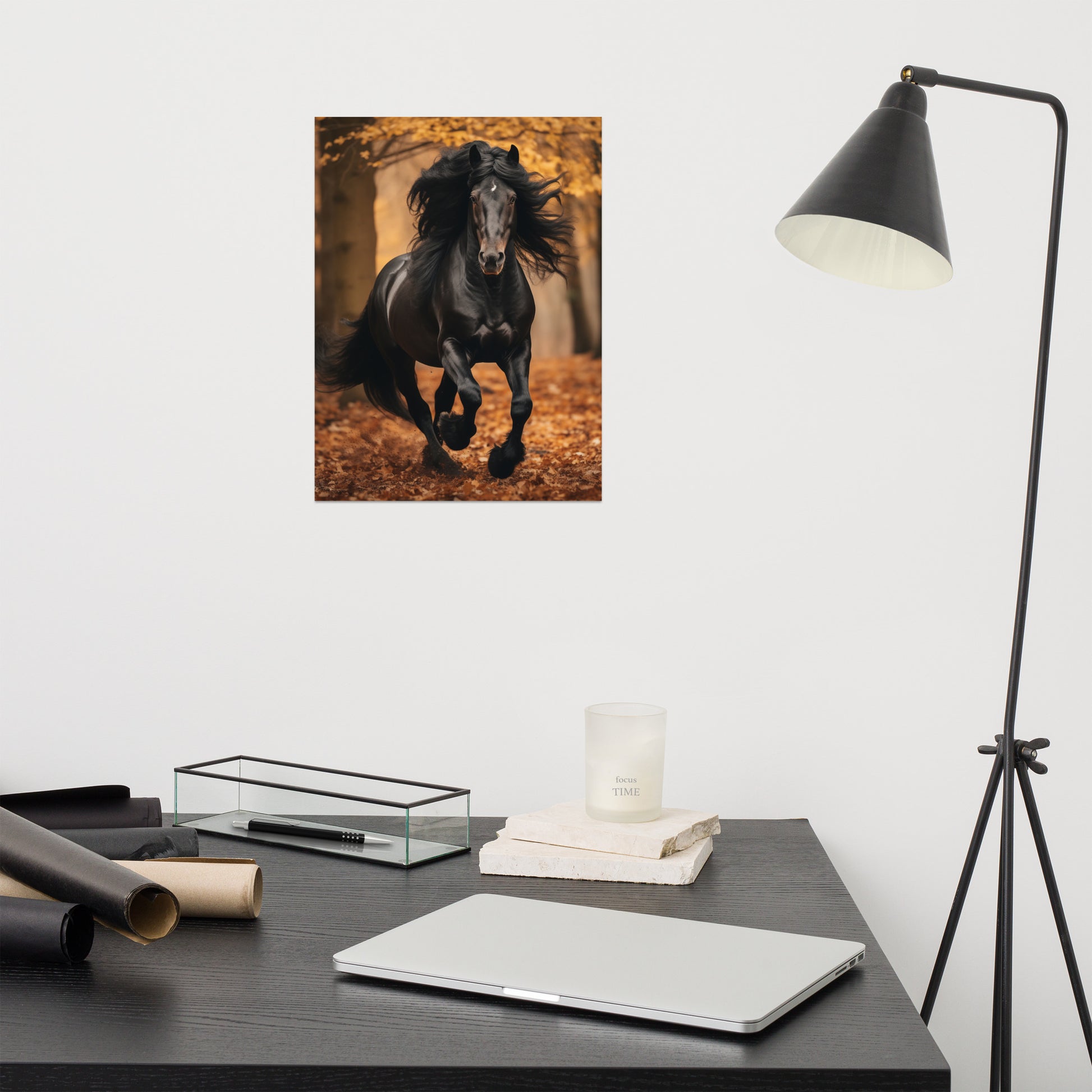  forest art: A Brush with Freedom Rustic Wildlife Photorealism