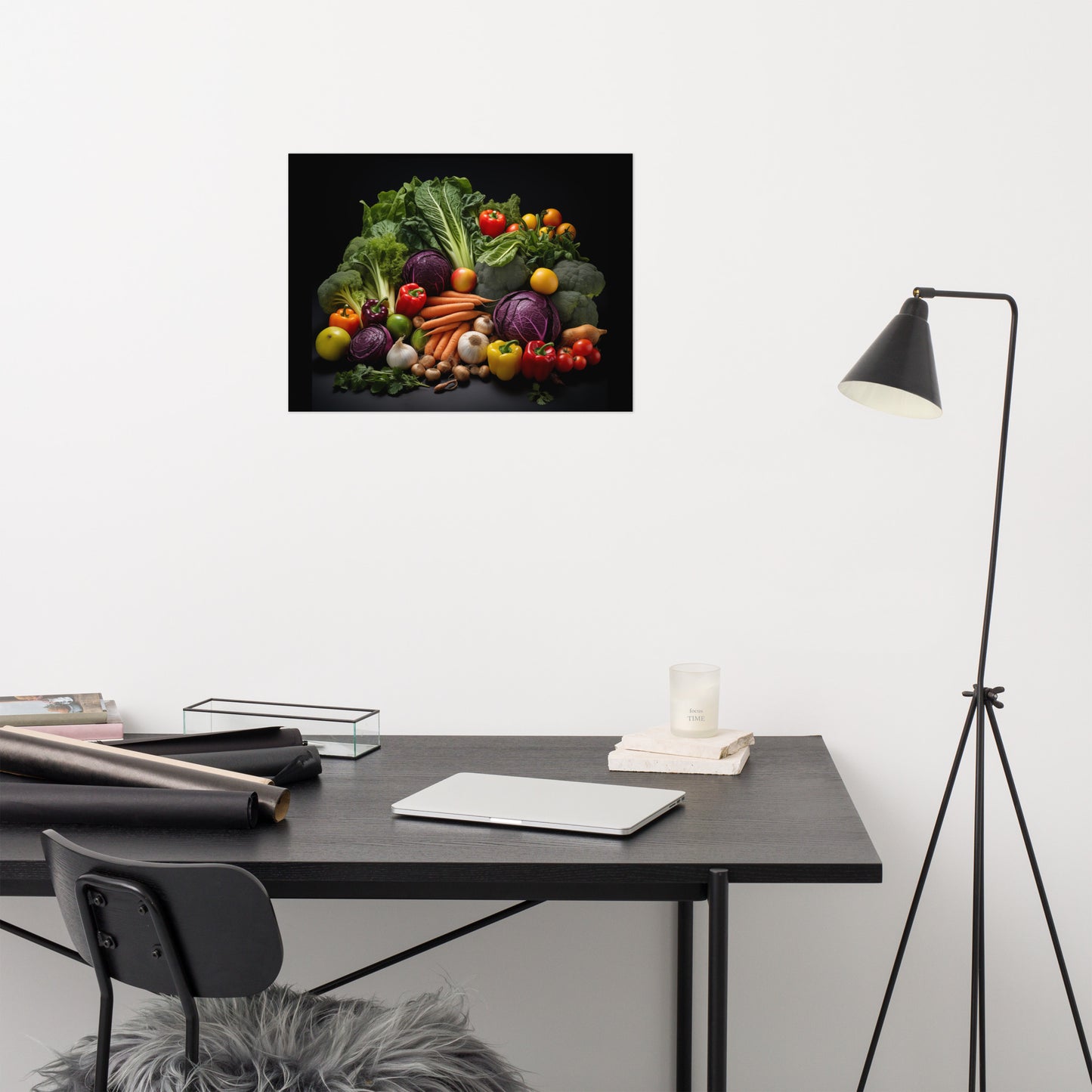 photorealism: A Bounty of Colors Vegetable