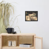 Misty Huay Mae Khamin Waterfall Thailand Framed Wall Art Prints