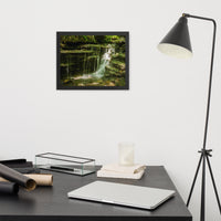 Pixley Waterfall 1 Landscape Framed Photo Paper Wall Art Prints