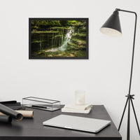 Pixley Waterfall 1 Landscape Framed Photo Paper Wall Art Prints