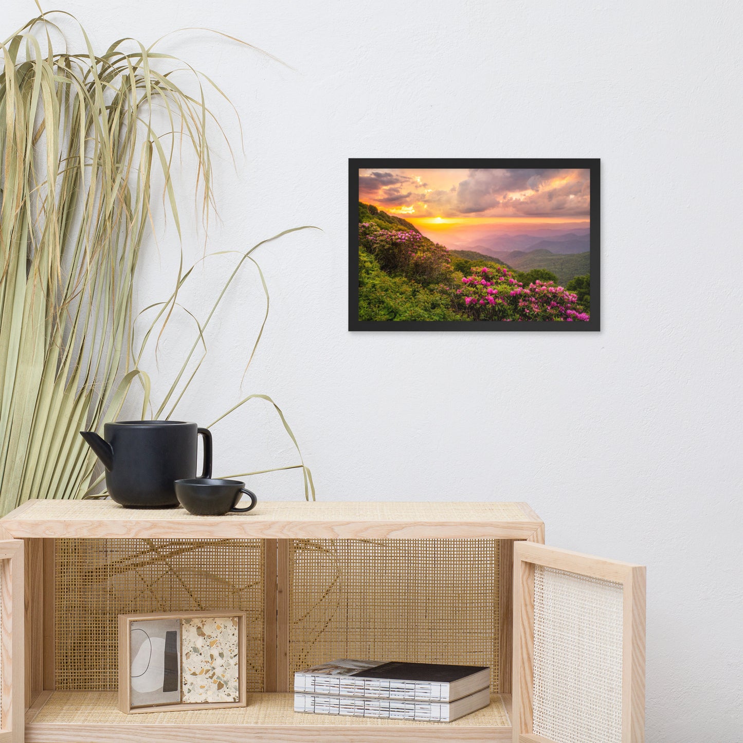 Close of the Day Landscape Photograph Framed Wall Art Print